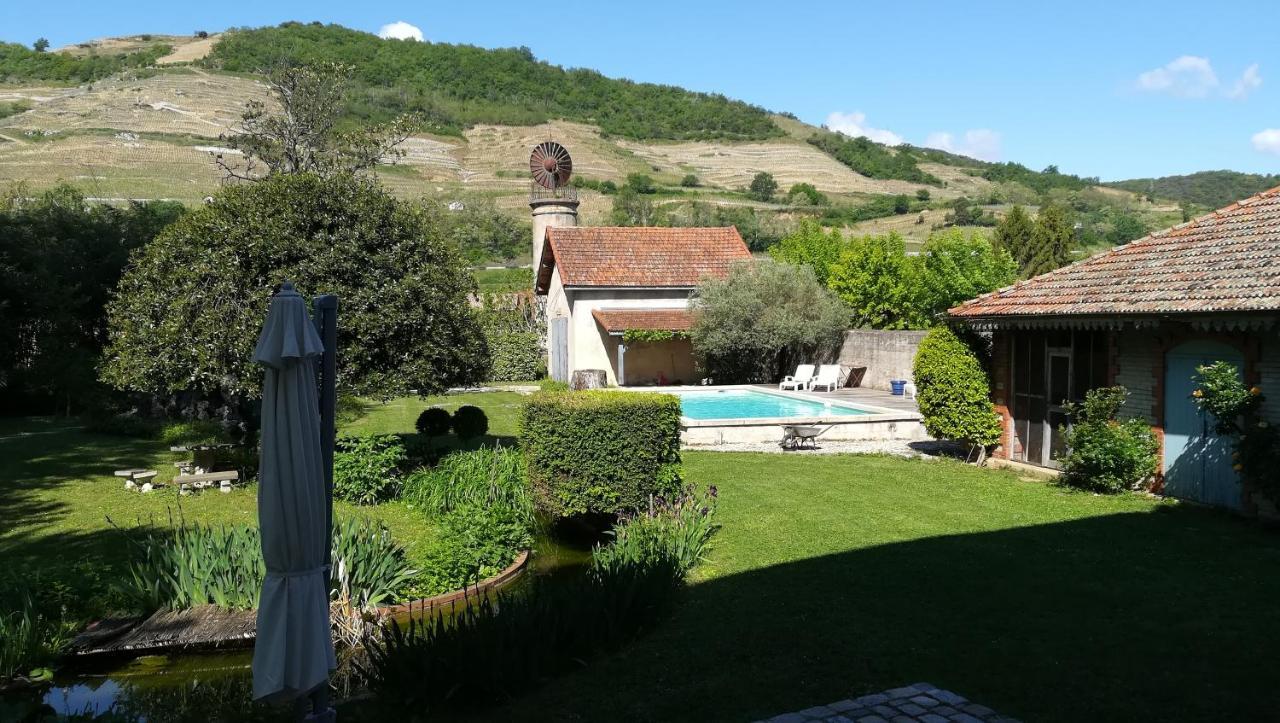Les Palmiers Bed & Breakfast Mauves Bagian luar foto