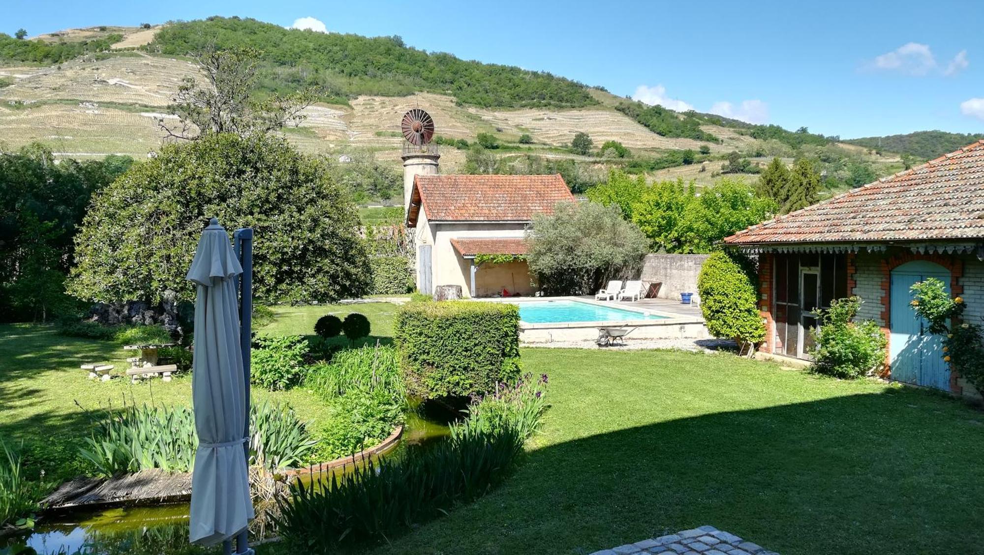 Les Palmiers Bed & Breakfast Mauves Bagian luar foto